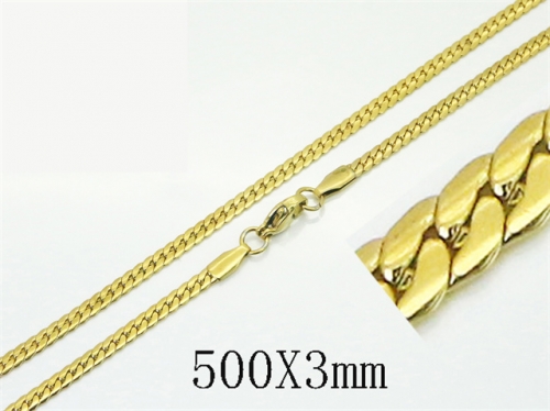 HY Wholesale Stainless Steel 316L Jewelry Popular Necklaces-HY40N1581KC