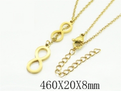 HY Wholesale Stainless Steel 316L Jewelry Popular Necklaces-HY49N0129LD