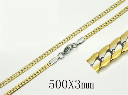 HY Wholesale Stainless Steel 316L Jewelry Popular Necklaces-HY40N1583KL