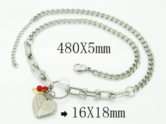 HY Wholesale Stainless Steel 316L Jewelry Popular Necklaces-HY21N0228HLZ