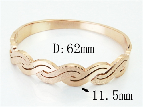 HY Wholesale Bangles Jewelry Stainless Steel 316L Popular Bangle-HY19B1488HJS