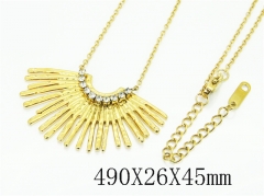 HY Wholesale Stainless Steel 316L Jewelry Popular Necklaces-HY32N1020PE