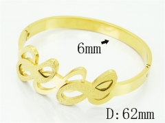 HY Wholesale Bangles Jewelry Stainless Steel 316L Popular Bangle-HY19B1503HJD