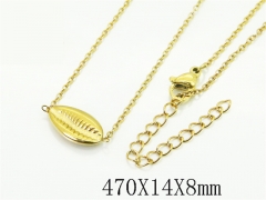 HY Wholesale Stainless Steel 316L Jewelry Popular Necklaces-HY49N0120ZKL