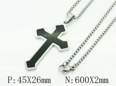 HY Wholesale Stainless Steel 316L Jewelry Popular Necklaces-HY49N0087ND