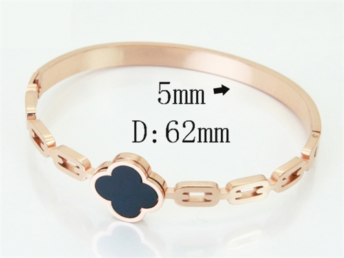 HY Wholesale Bangles Jewelry Stainless Steel 316L Popular Bangle-HY19B1540HJB