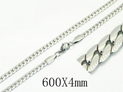 HY Wholesale Stainless Steel 316L Jewelry Popular Necklaces-HY40N1601KO