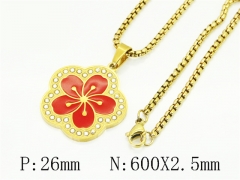 HY Wholesale Stainless Steel 316L Jewelry Popular Necklaces-HY09N1597NZ