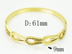 HY Wholesale Bangles Jewelry Stainless Steel 316L Popular Bangle-HY19B1524HJA