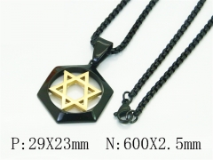 HY Wholesale Stainless Steel 316L Jewelry Popular Necklaces-HY41N0468ISS