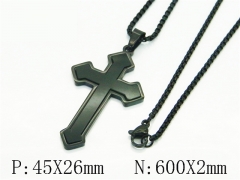 HY Wholesale Stainless Steel 316L Jewelry Popular Necklaces-HY49N0089ANL