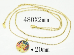 HY Wholesale Stainless Steel 316L Jewelry Popular Necklaces-HY32N1016PL