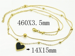 HY Wholesale Stainless Steel 316L Jewelry Popular Necklaces-HY49N0145HHX