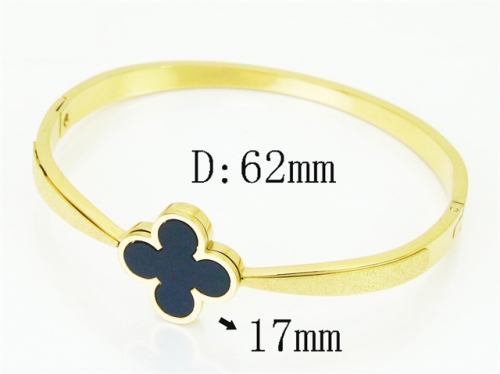 HY Wholesale Bangles Jewelry Stainless Steel 316L Popular Bangle-HY19B1542HKC