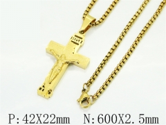 HY Wholesale Stainless Steel 316L Jewelry Popular Necklaces-HY09N1575HXL