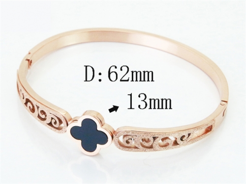 HY Wholesale Bangles Jewelry Stainless Steel 316L Popular Bangle-HY19B1537HKX