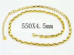 HY Wholesale Stainless Steel 316L Jewelry Popular Necklaces-HY30N0402HHL