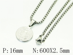 HY Wholesale Stainless Steel 316L Jewelry Popular Necklaces-HY09N1541LC