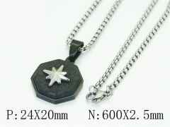 HY Wholesale Stainless Steel 316L Jewelry Popular Necklaces-HY41N0462IUU