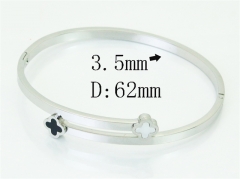 HY Wholesale Bangles Jewelry Stainless Steel 316L Popular Bangle-HY19B1556HJD