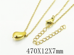 HY Wholesale Stainless Steel 316L Jewelry Popular Necklaces-HY49N0117FKL