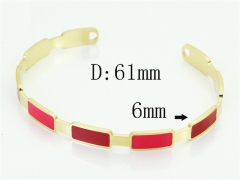 HY Wholesale Bangles Jewelry Stainless Steel 316L Popular Bangle-HY51B0308NC