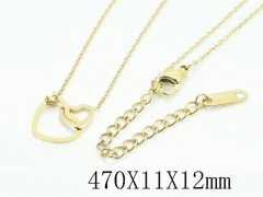 HY Wholesale Stainless Steel 316L Jewelry Popular Necklaces-HY51N0598MC