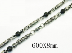 HY Wholesale Stainless Steel 316L Jewelry Popular Necklaces-HY55N0916HLU