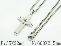 HY Wholesale Stainless Steel 316L Jewelry Popular Necklaces-HY09N1528OZ