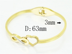 HY Wholesale Bangles Jewelry Stainless Steel 316L Popular Bangle-HY19B1530HKG