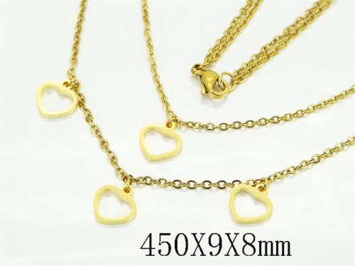 HY Wholesale Stainless Steel 316L Jewelry Popular Necklaces-HY12N0988LQ