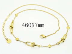 HY Wholesale Stainless Steel 316L Jewelry Popular Necklaces-HY32N1026PL