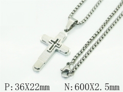 HY Wholesale Stainless Steel 316L Jewelry Popular Necklaces-HY09N1526OA