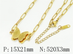 HY Wholesale Stainless Steel 316L Jewelry Popular Necklaces-HY80N1075ML