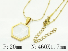 HY Wholesale Stainless Steel 316L Jewelry Popular Necklaces-HY49N0101ZML