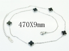 HY Wholesale Stainless Steel 316L Jewelry Popular Necklaces-HY30N0404OB