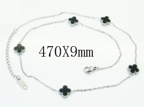 HY Wholesale Stainless Steel 316L Jewelry Popular Necklaces-HY30N0404OB