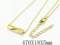 HY Wholesale Stainless Steel 316L Jewelry Popular Necklaces-HY49N0114UKL