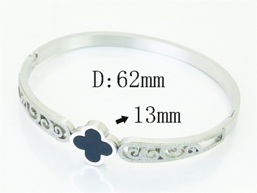 HY Wholesale Bangles Jewelry Stainless Steel 316L Popular Bangle-HY19B1535HJG