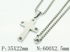 HY Wholesale Stainless Steel 316L Jewelry Popular Necklaces-HY09N1523OS