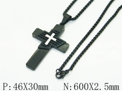 HY Wholesale Stainless Steel 316L Jewelry Popular Necklaces-HY09N1546HHD