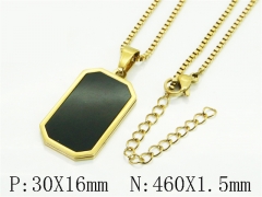 HY Wholesale Stainless Steel 316L Jewelry Popular Necklaces-HY49N0097ML