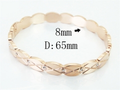 HY Wholesale Bangles Jewelry Stainless Steel 316L Popular Bangle-HY19B1482HLC