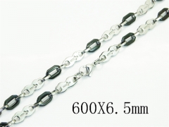 HY Wholesale Stainless Steel 316L Jewelry Popular Necklaces-HY55N0922HIT