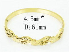 HY Wholesale Bangles Jewelry Stainless Steel 316L Popular Bangle-HY19B1521HJC