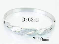 HY Wholesale Bangles Jewelry Stainless Steel 316L Popular Bangle-HY19B1483HIB