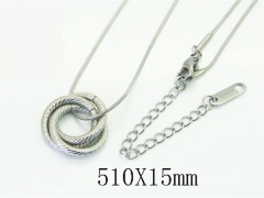 HY Wholesale Stainless Steel 316L Jewelry Popular Necklaces-HY59N0136LL