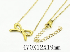 HY Wholesale Stainless Steel 316L Jewelry Popular Necklaces-HY49N0113KL