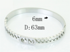 HY Wholesale Bangles Jewelry Stainless Steel 316L Popular Bangle-HY19B1559HJD