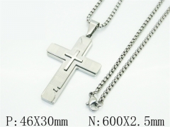 HY Wholesale Stainless Steel 316L Jewelry Popular Necklaces-HY09N1521PD